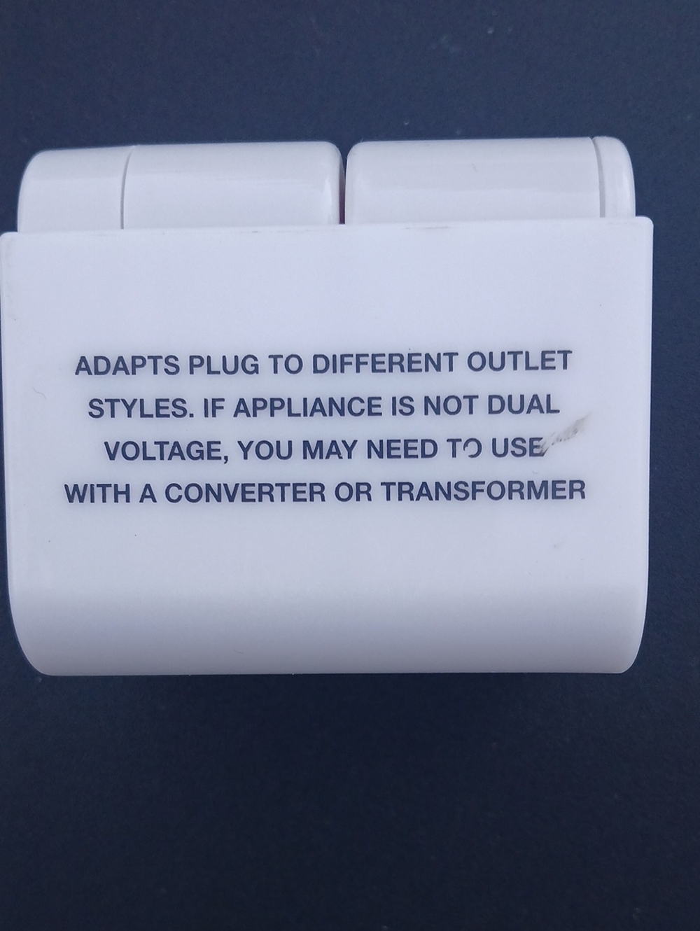 Travelon White and Orange International Adapter Set - Picture 2 of 4